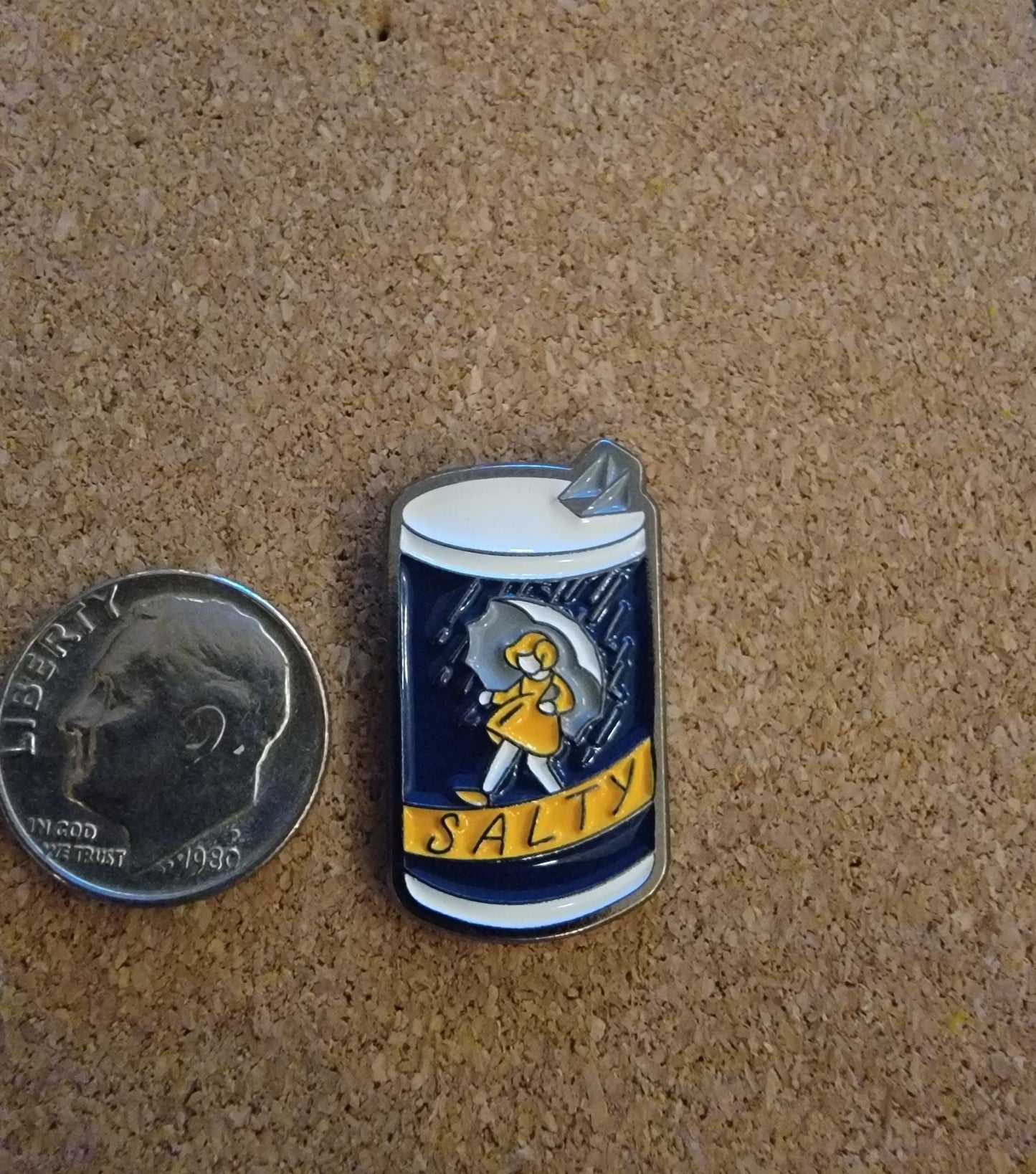 Rainy Day Salty Pin