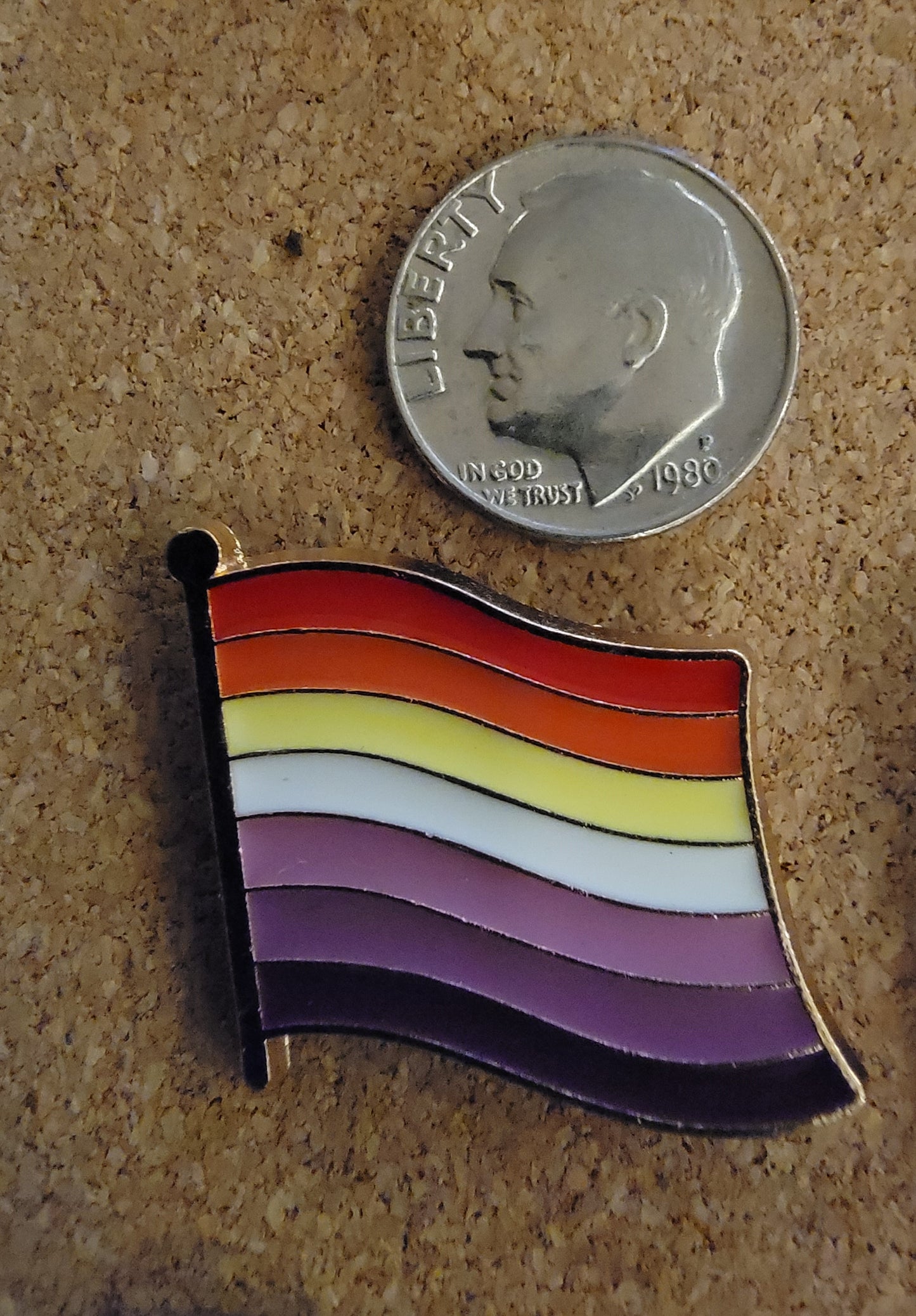LGBTQ Flag Pin