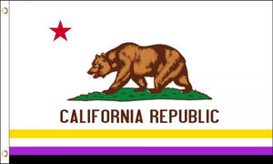 California Non Binary3x5 Flag
