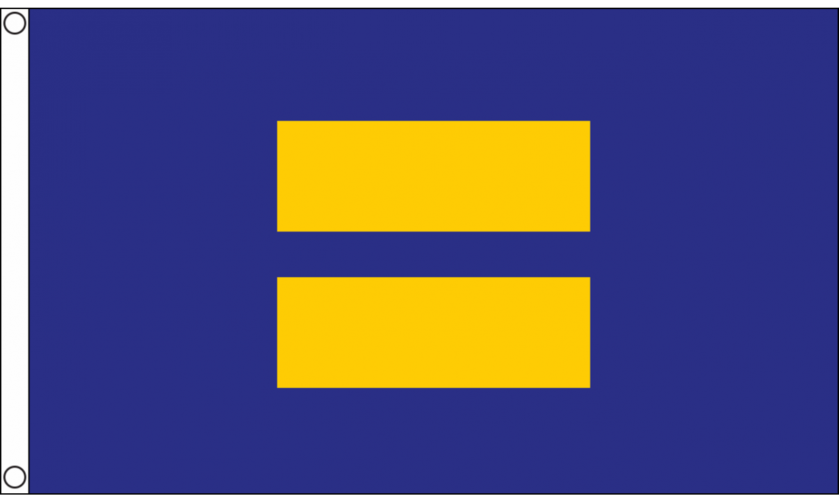 Equality Blue and Yellow Flag 3x5 Flag