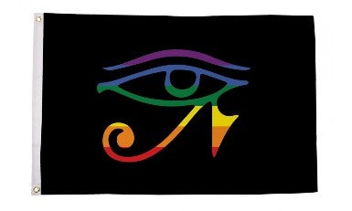 Goth Pride Rainbow Flag 3x5 Flag