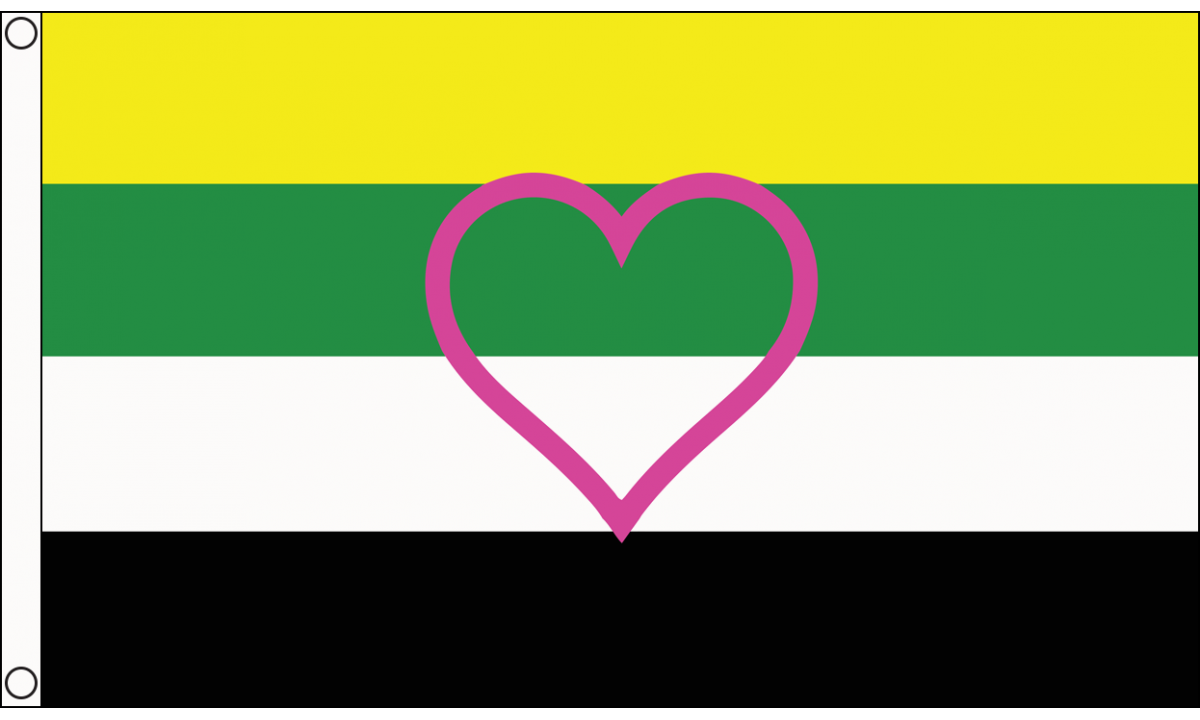 Skoliosexual Pride 3x5 Flag