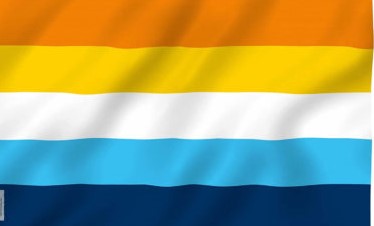 Aroace 3x5 Flag
