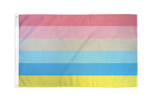 Genderflux 3x5 Flag