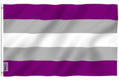 Graysexual 3x5 Flag