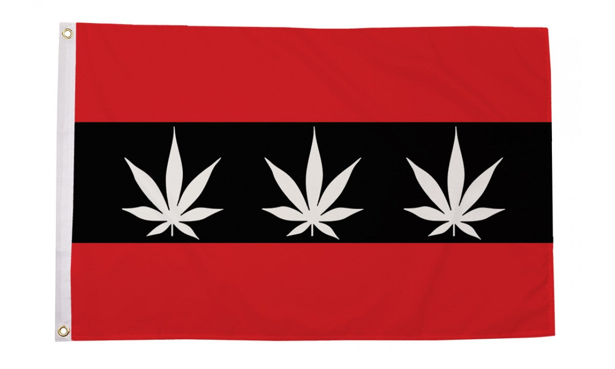 Marijuana Amsterdam 3x5 Flag