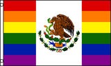 Mexico Rainbow 3x5 Flag