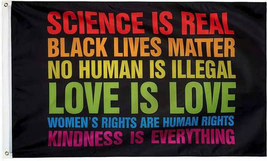 Science is Real 3x5 Flag