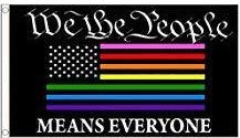 We The People Rainbow 3x5 Flag