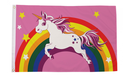 Unicorn Rainbow 3x5